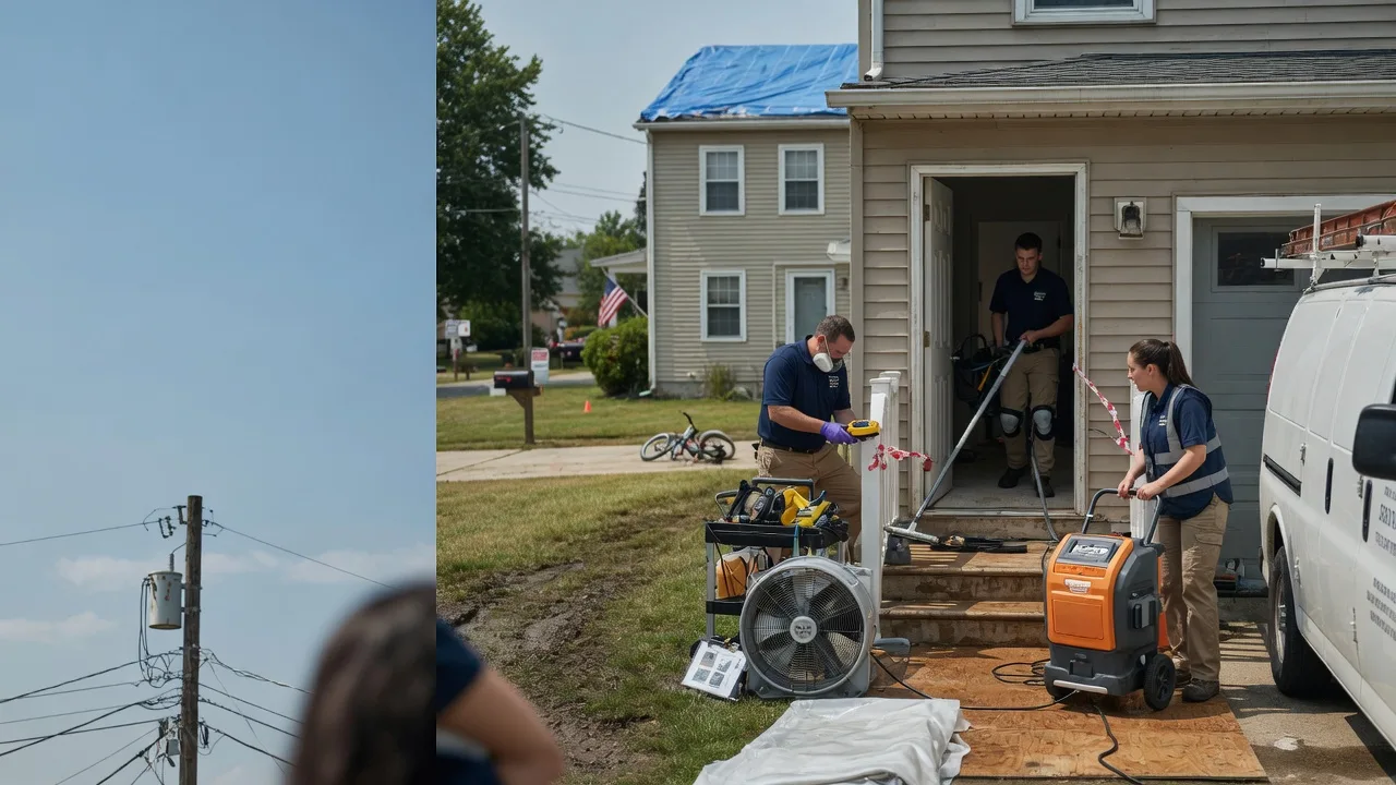 Water Damage Repair in Cordova, NC near me